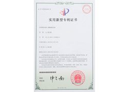 流量表機芯體發(fā)明專利證書